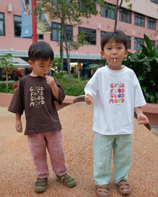 Good Food Good Mood Boxy Tee