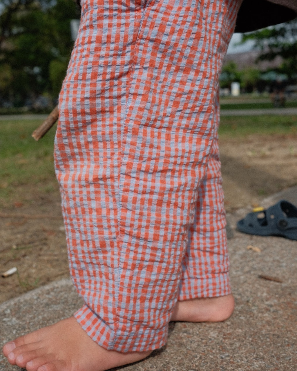 Summer Seersucker Pants