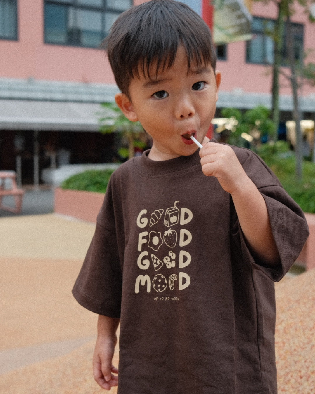 Good Food Good Mood Boxy Tee