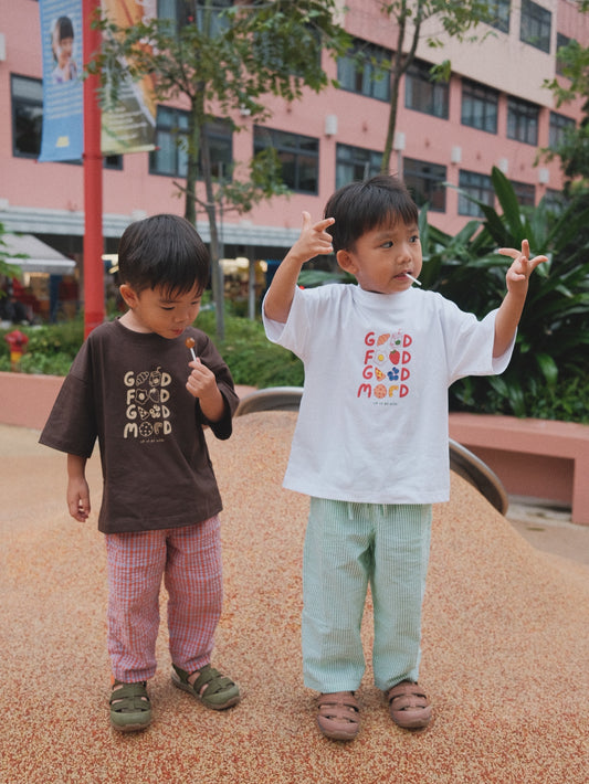 Good Food Good Mood Boxy Tee