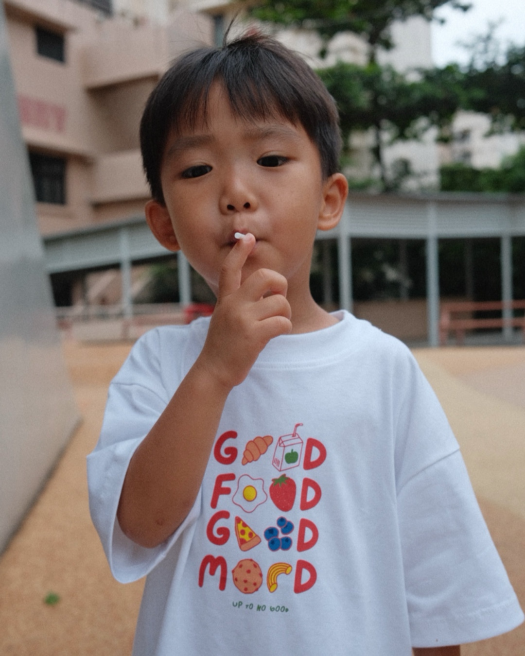 Good Food Good Mood Boxy Tee
