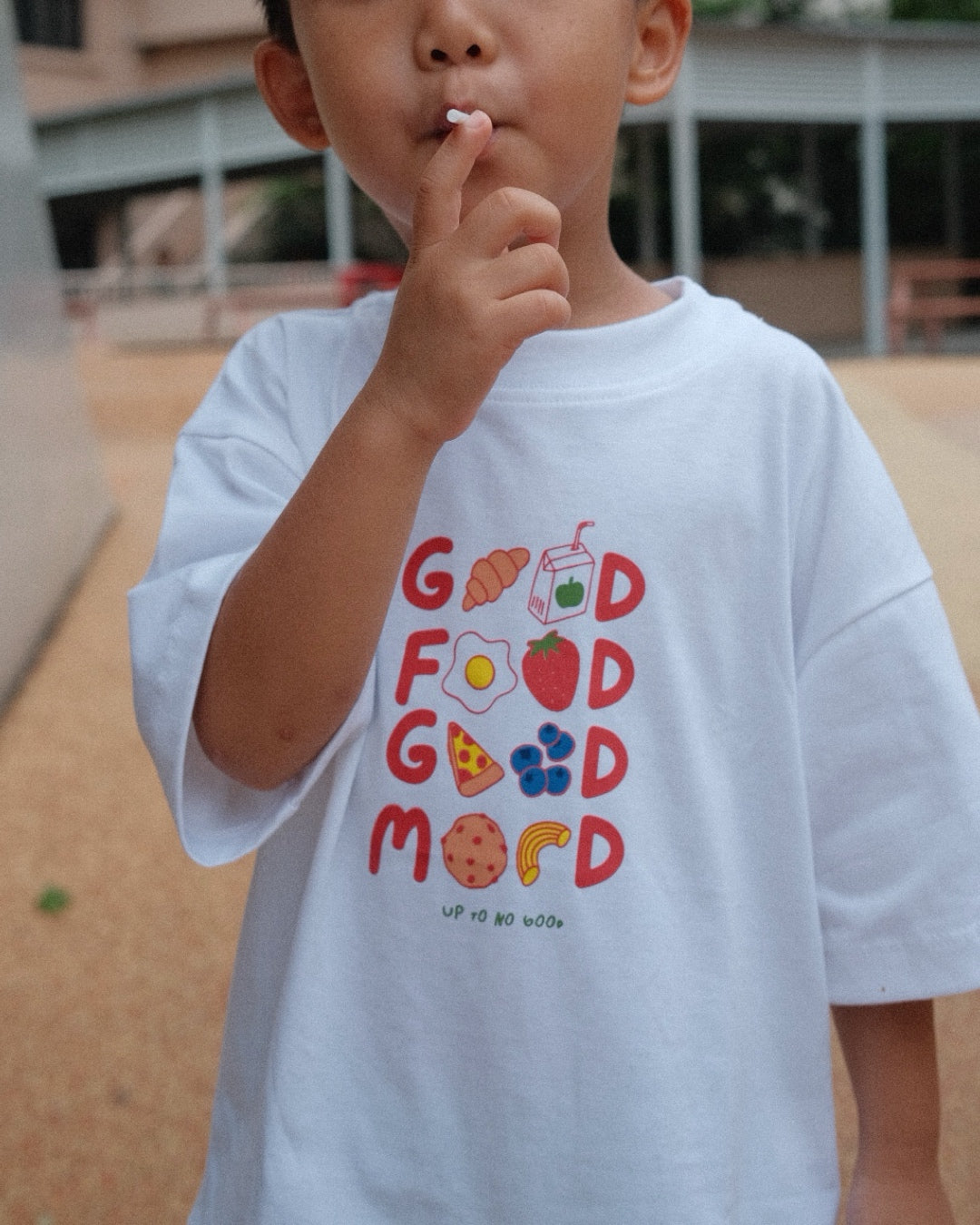 Good Food Good Mood Boxy Tee